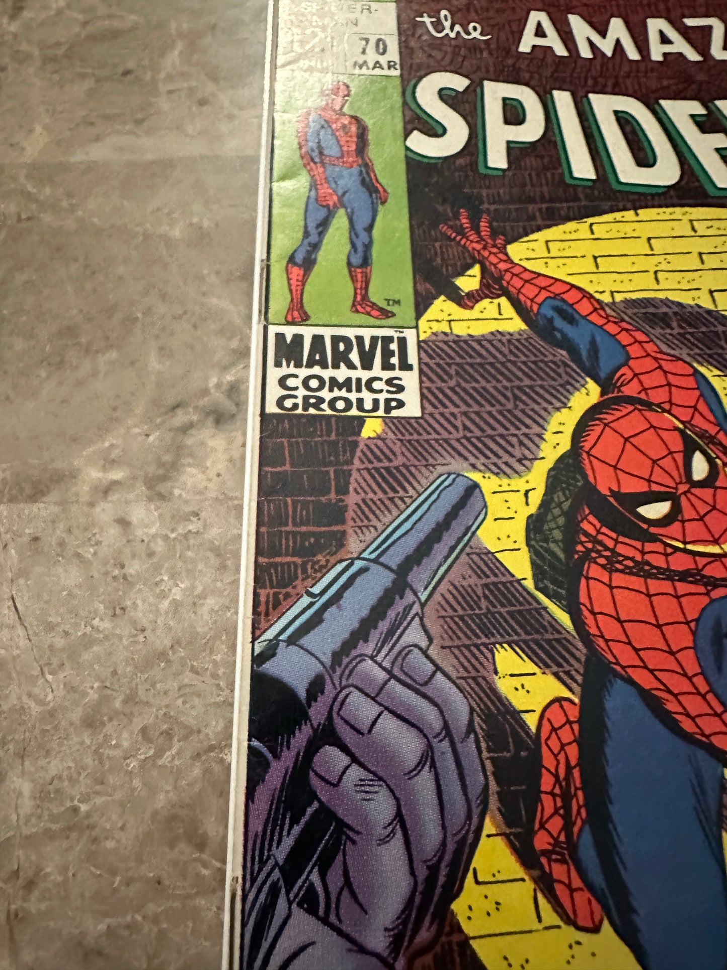 Amazing Spider-Man #70 VG+ 4.5-5.0 (Marvel 1969) - Gorgeous copy for grade