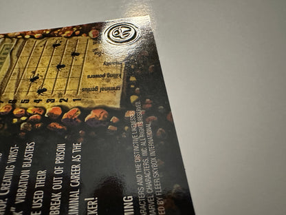 Shocker #27 (1996 Marvel Fleer Spider-Man Premium) - High grade