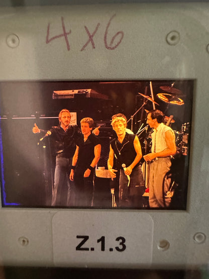 2026 Leaf Slideshow THE WHO 6-Slide LOT Roger Daltrey + Pete Townshend CANDID