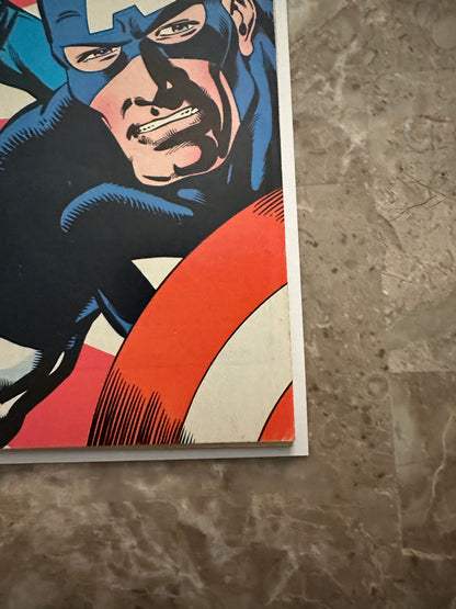 Captain America Annual #6 Newsstand FN/VF 7.0 (1982 Marvel)