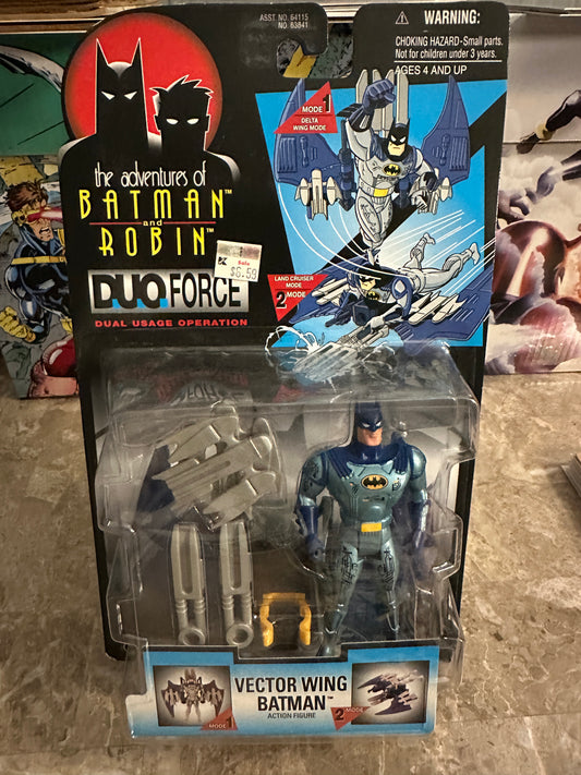 The Adventures of Batman & Robin Vector Wing Batman (Kenner) - New Sealed
