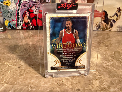 Ja Morant 2026 Leaf Art of Sport Virtuoso Patch Bronze /30