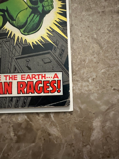Incredible Hulk #106 FN- 5.5 (Marvel 1968)