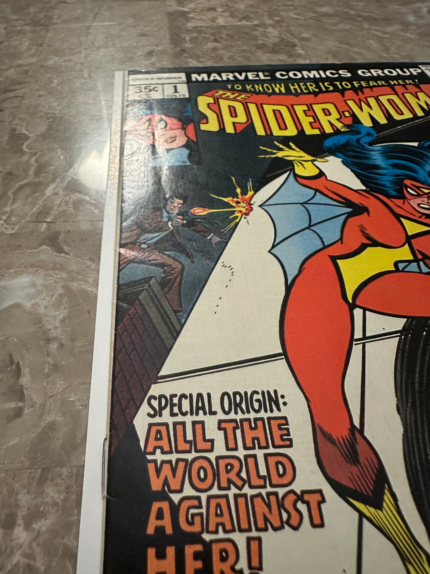 Spider-Woman #1 VF- 7.5 (1978 Marvel Comics)