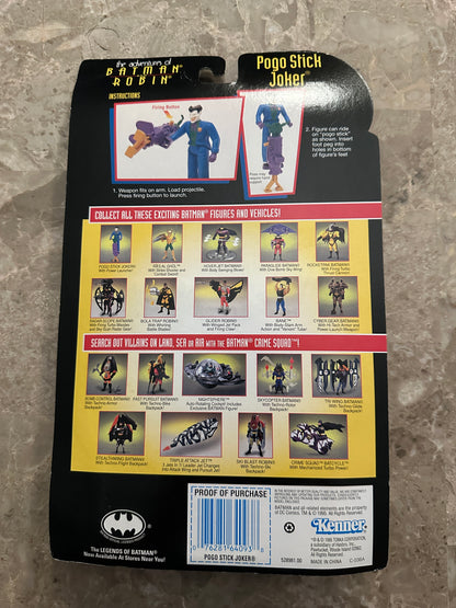 The Adventures of Batman & Robin Pogo Stick Joker (Kenner) - New Sealed