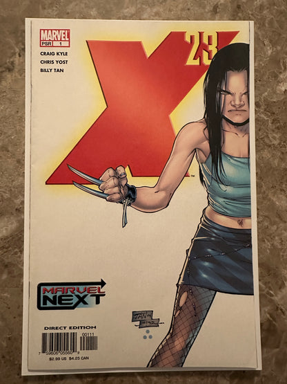 X-23 #1-6 Full Set Higher Grade (Marvel 2005)