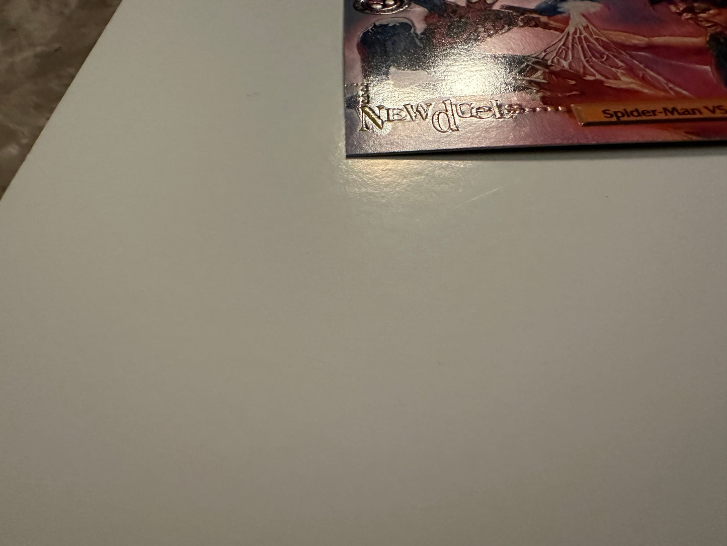 Spider-Man vs El Toro Negro #50 (1996 Marvel Fleer Spider-Man Premium)