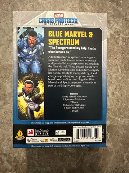 Marvel Crisis Protocol: Blue Marvel & Spectrum Character Pack