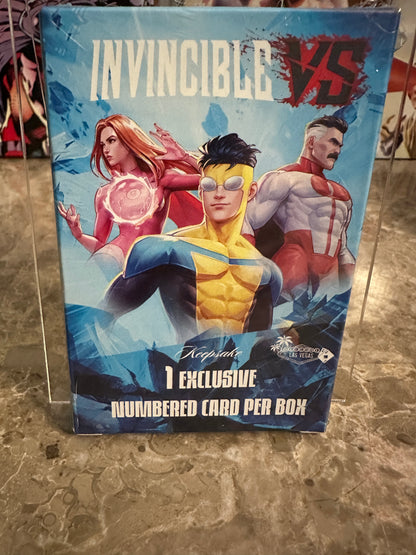 2026 Invincible VS 1st Edition Mystery Box LVL UP EXPO Vegas Premiere Hit