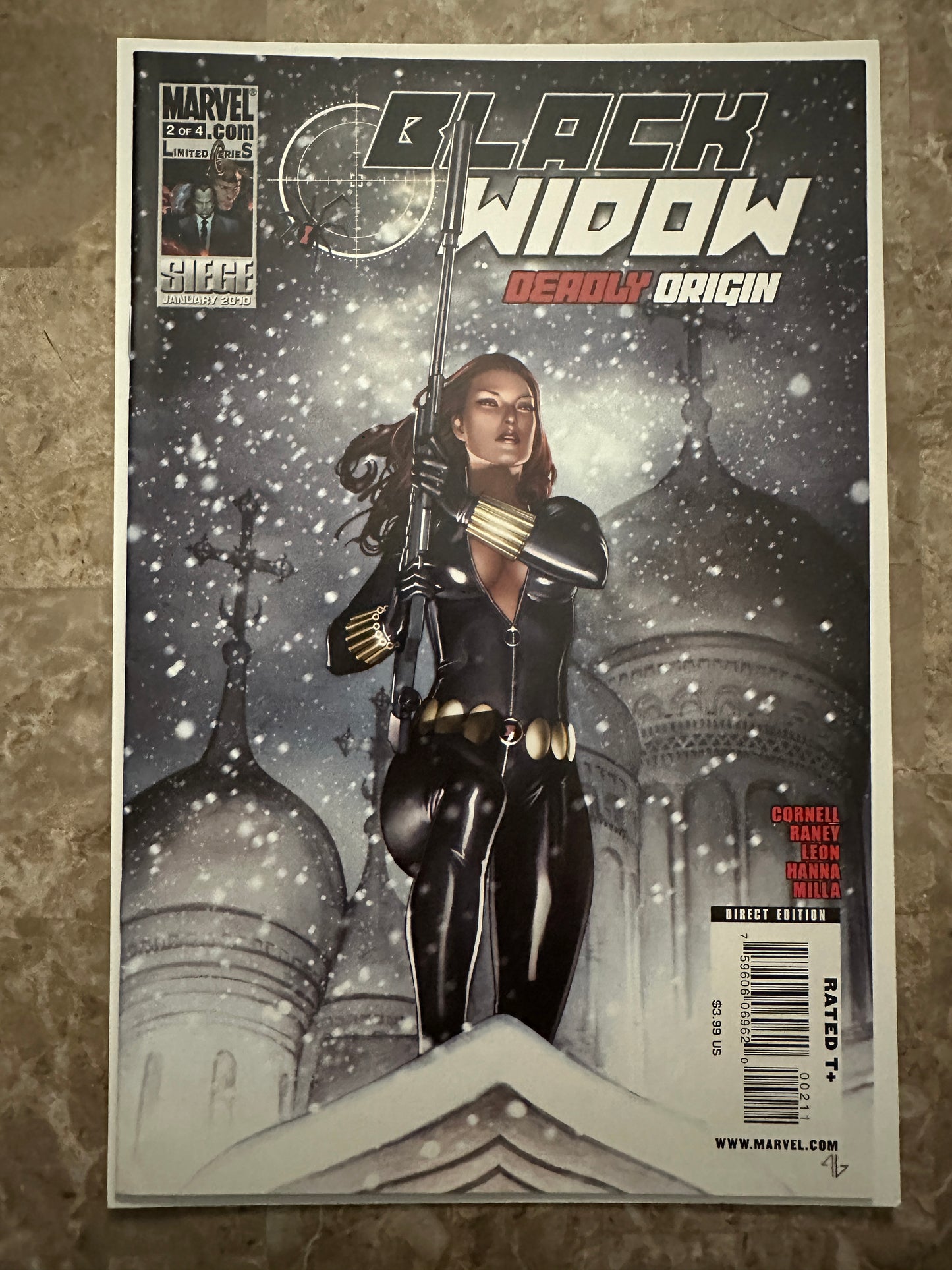 Black Widow: Deadly Origin Full Set (Marvel 2010)