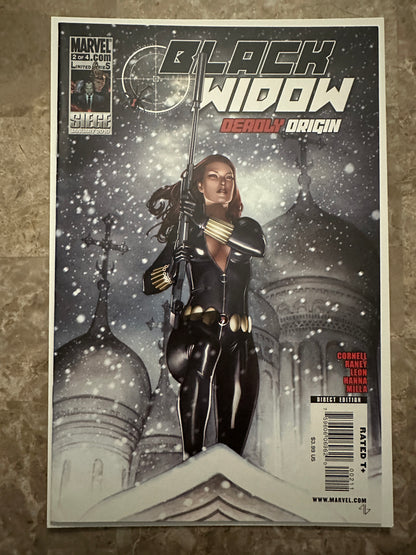 Black Widow: Deadly Origin Full Set (Marvel 2010)