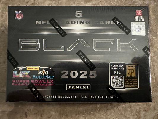 2025 Panini Black Hobby Box