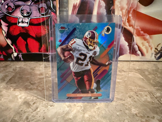 Sean Taylor 2025 Topps Finest Football Base Rare Sky Blue /150 #300
