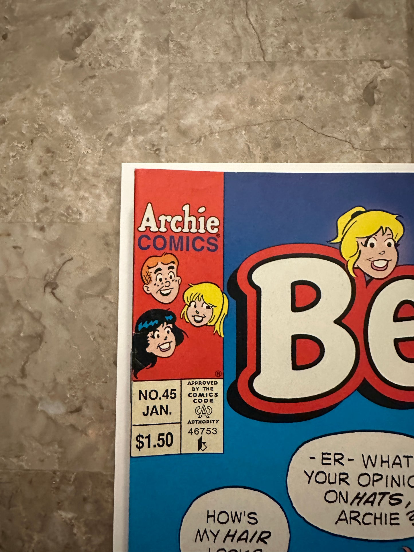 Betty #45 VF- 7.5 (Archie 1997)