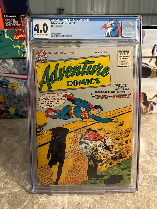 Adventure Comics #214 CGC 4.0 (DC 1955)