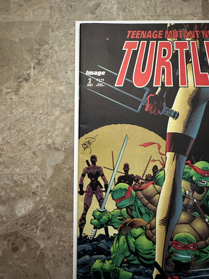 Teenage Mutant Ninja Turtles #2 FN+ 6.5 (1996 Image)