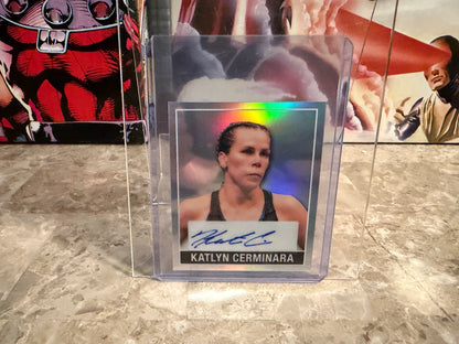 Katlyn Cerminara 2026 Leaf Metal Ring Kings 1948 Auto Silver /10
