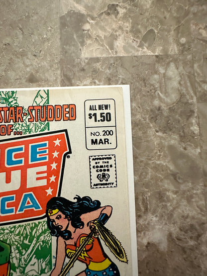 Justice League of America #200 VG 4.0 (1982 DC Comics) - Appears higher grade