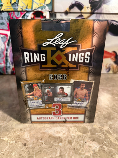 2026 Leaf Metal Ring Kings Hobby Box