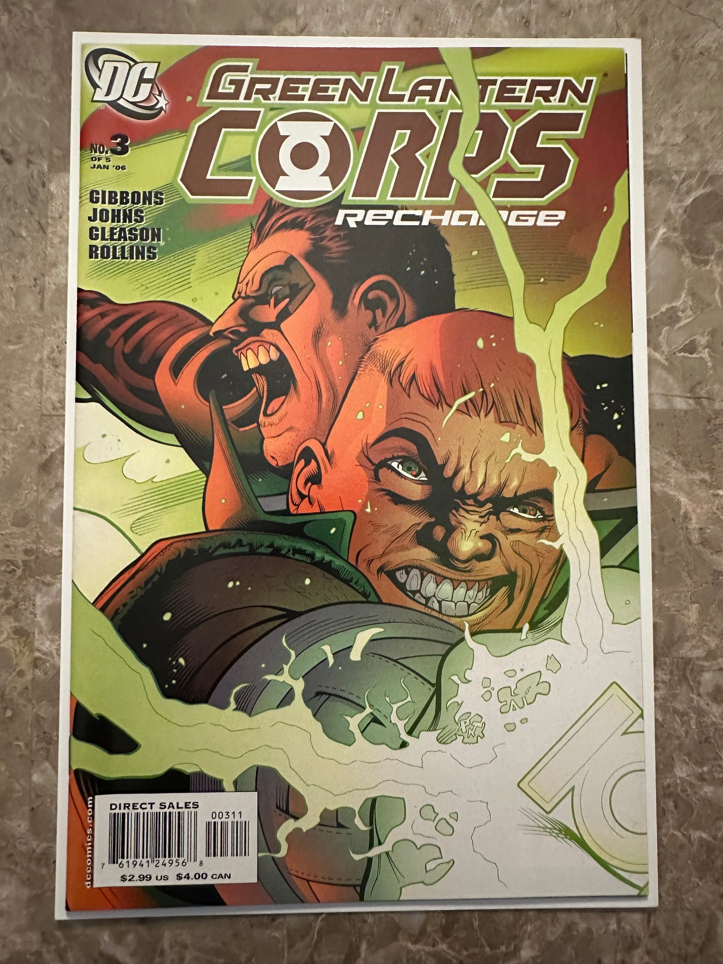 Green Lantern Corps Recharge #1-5 High Grade Full Set (2005 DC)