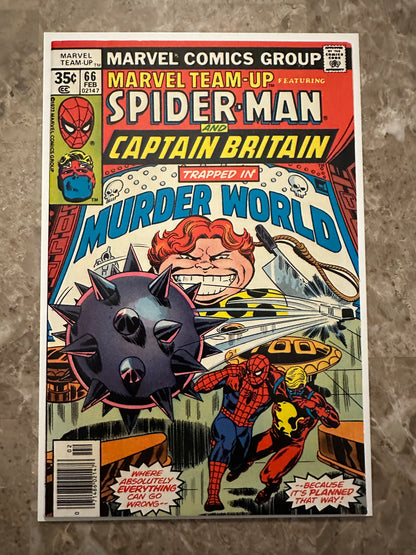 Marvel Team-Up #66 VF- 7.5 (1978 Marvel Comics)