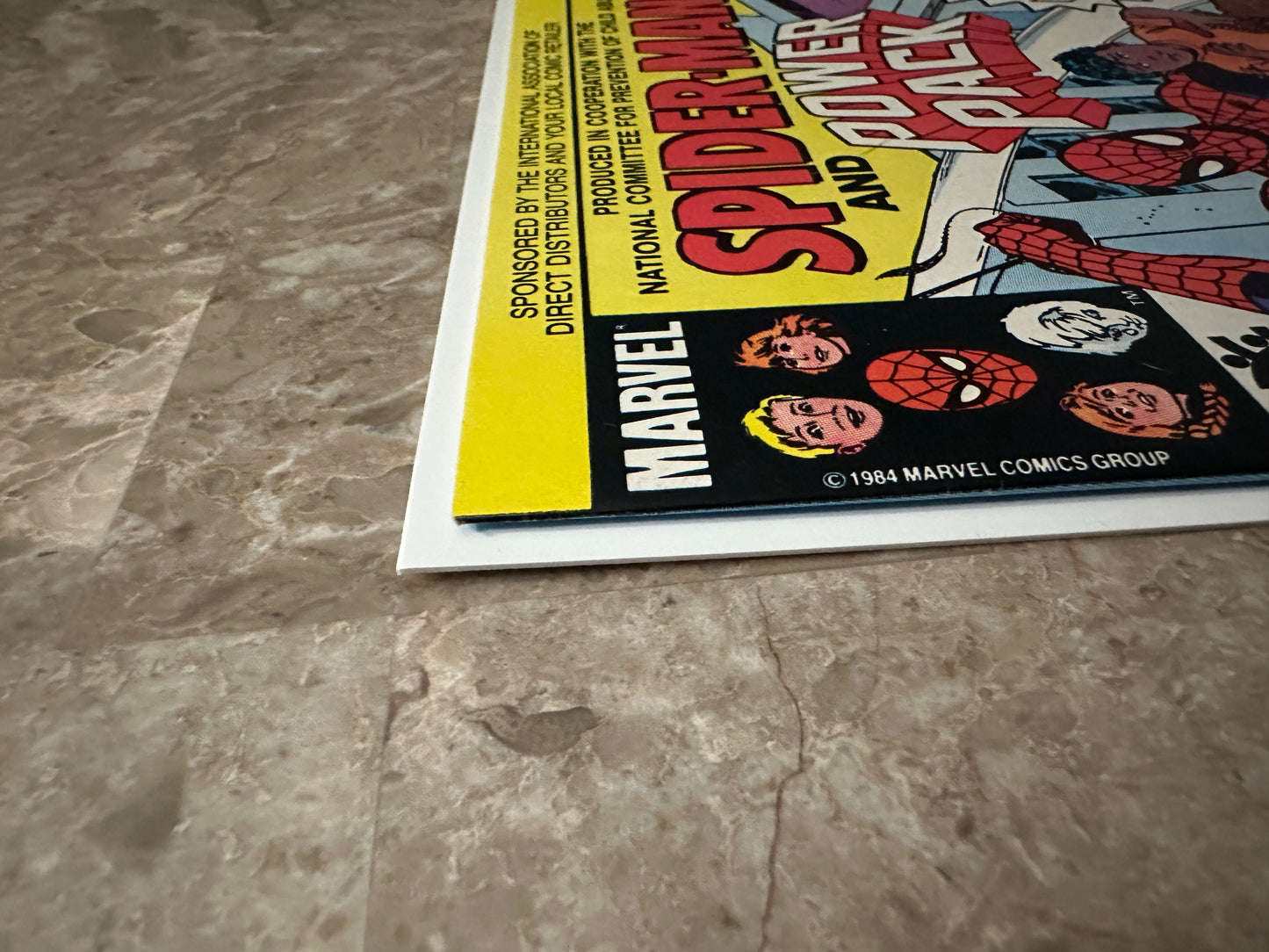 Spider-Man and Power Pack VF 8.0 1st Print (Marvel 1984) - Pressable NM?