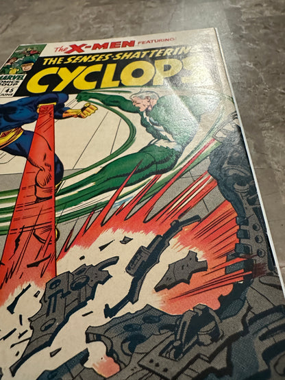 X-Men #45 FN+ 6.0-6.5 (1968 Marvel Comics) - Gorgeous Copy for Grade