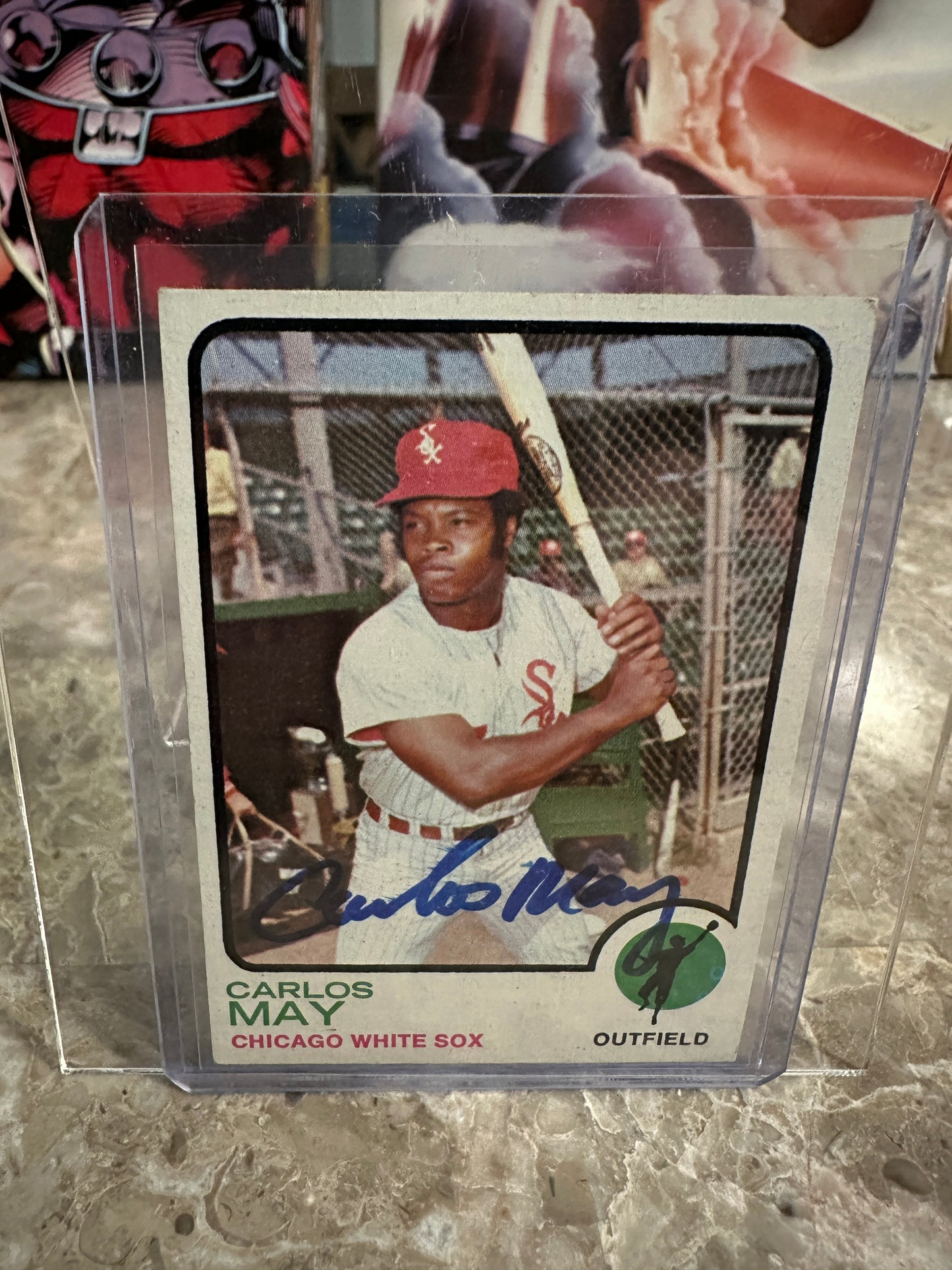 14 White Sox Signed Card Lot 1956-1989 Minnie Minoso Carlton Fisk Harold Baines