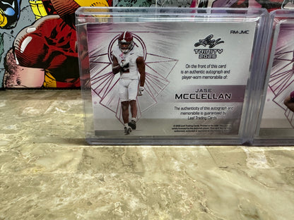 Omarion Hampton Mitchell Bhayshul Tuten McClellan RPA Lot 2025 Leaf Trinity RC