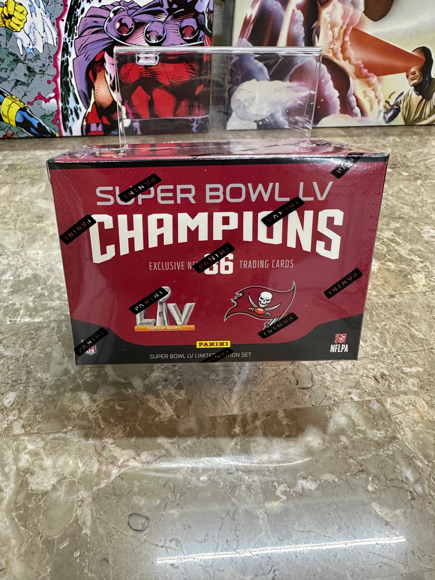 2021 Panini Super Bowl LV Champions Tampa Bay Buccaneers Box Set
