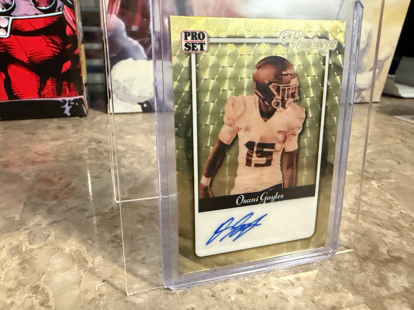 2026 Leaf Pro Set Metal Osani Gayles Vintage Auto Super Gold 1/1