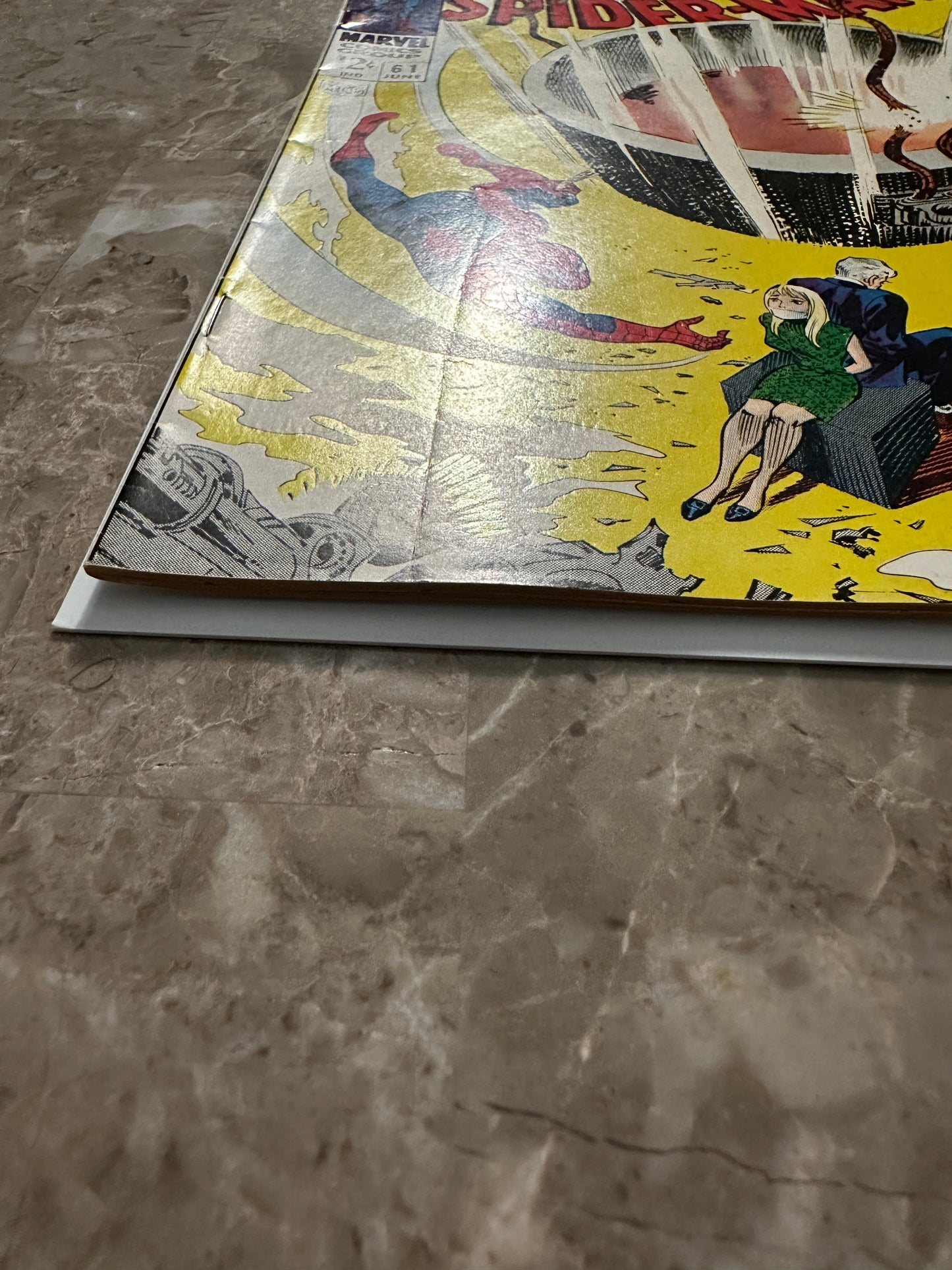 Amazing Spider-Man #61 FN+ 6.5 (1968 Marvel Comics) - High Gloss, Nice copy