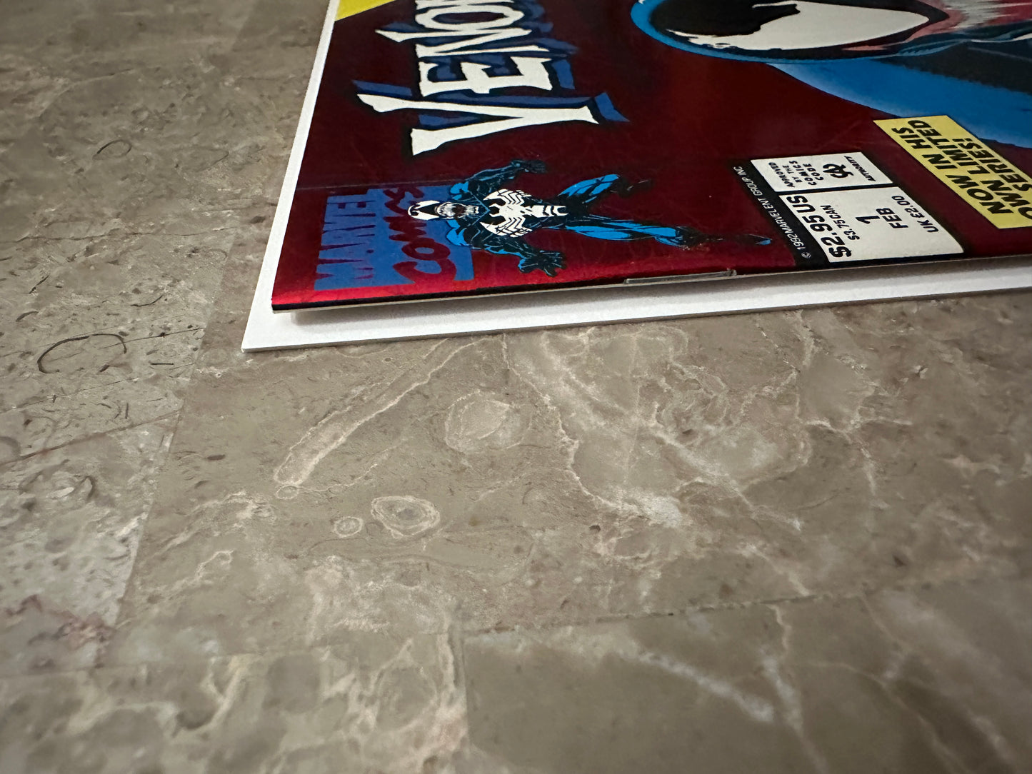 Venom Lethal Protector #1 VF+ 8.5 (1993 Marvel) - De La Rosa Signature Print