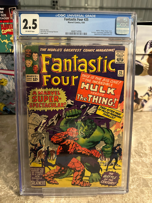 Fantastic Four #25 CGC 2.5 (Marvel 1964)