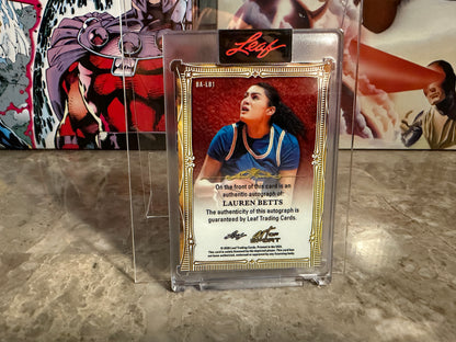 Lauren Betts 2026 Leaf Art of Sport Base Auto Sparkle /6