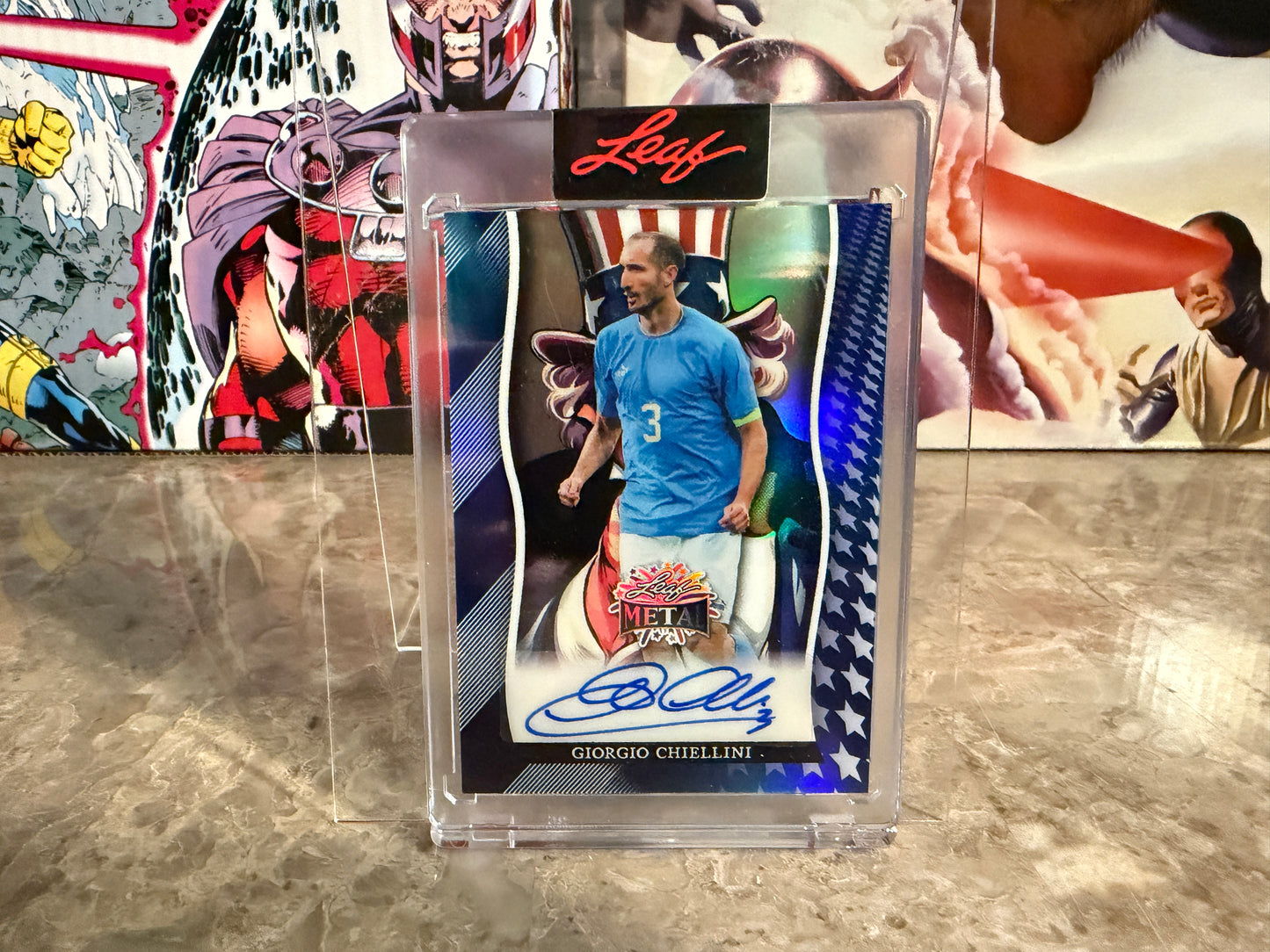 Giorgio Chiellini 2026 Leaf Metal Independence Day Uncle Sam Auto /3
