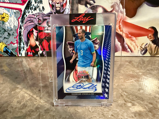 Giorgio Chiellini 2026 Leaf Metal Independence Day Uncle Sam Auto /3