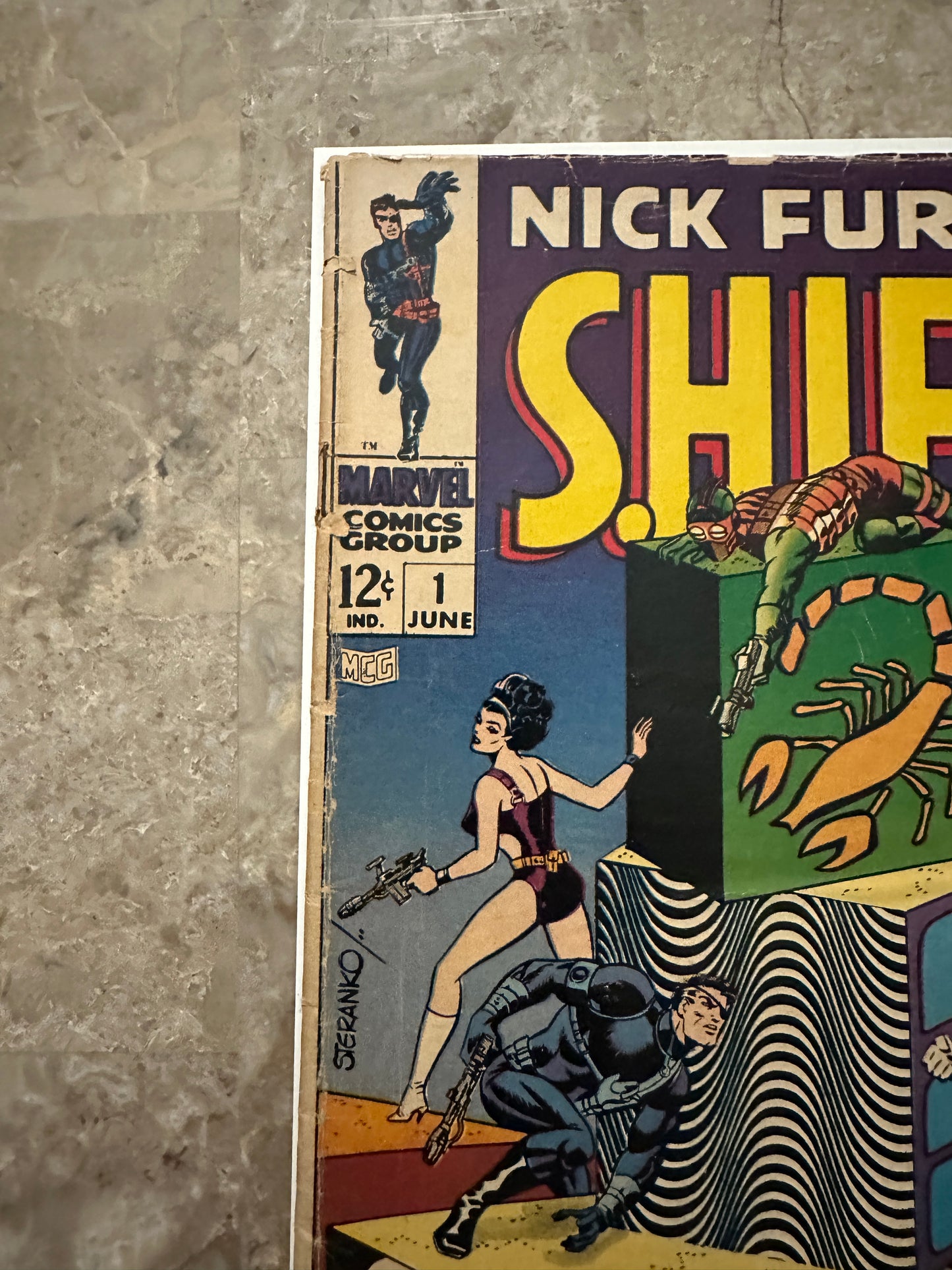 Nick Fury Agent of S.H.I.E.L.D #1 G 2.0 Low Grade (1968 Marvel)