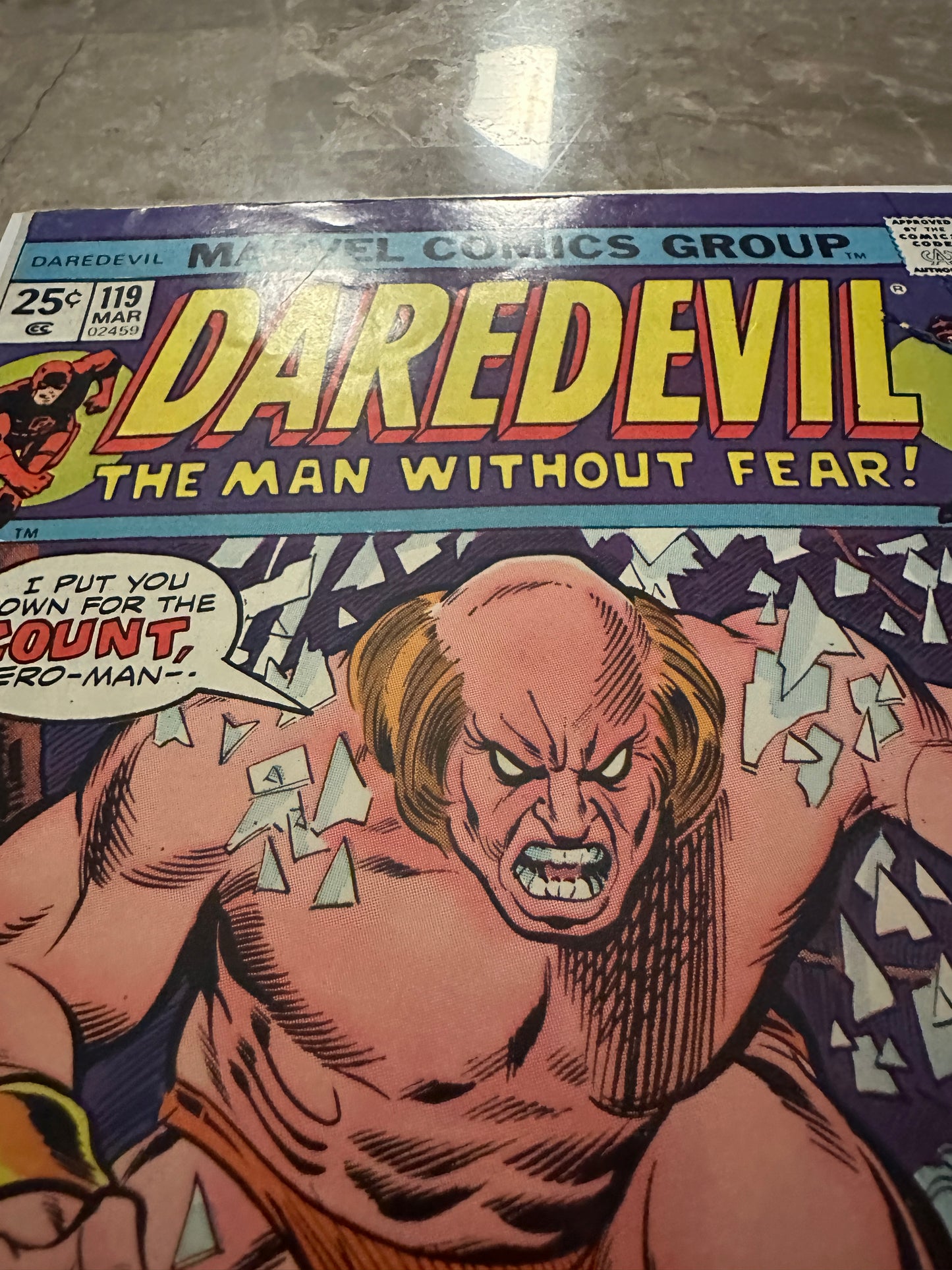 Daredevil #119 FN- 5.5-6.0 (1974 Marvel)
