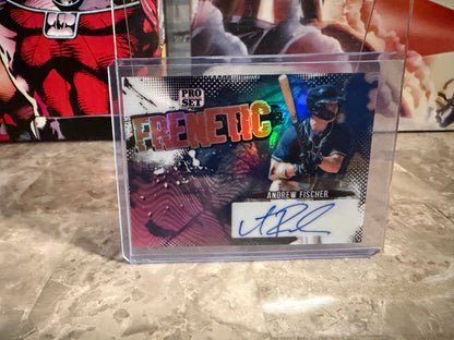 Andrew Fischer 2026 Leaf Pro Set Metal Baseball Frenetic Auto /10