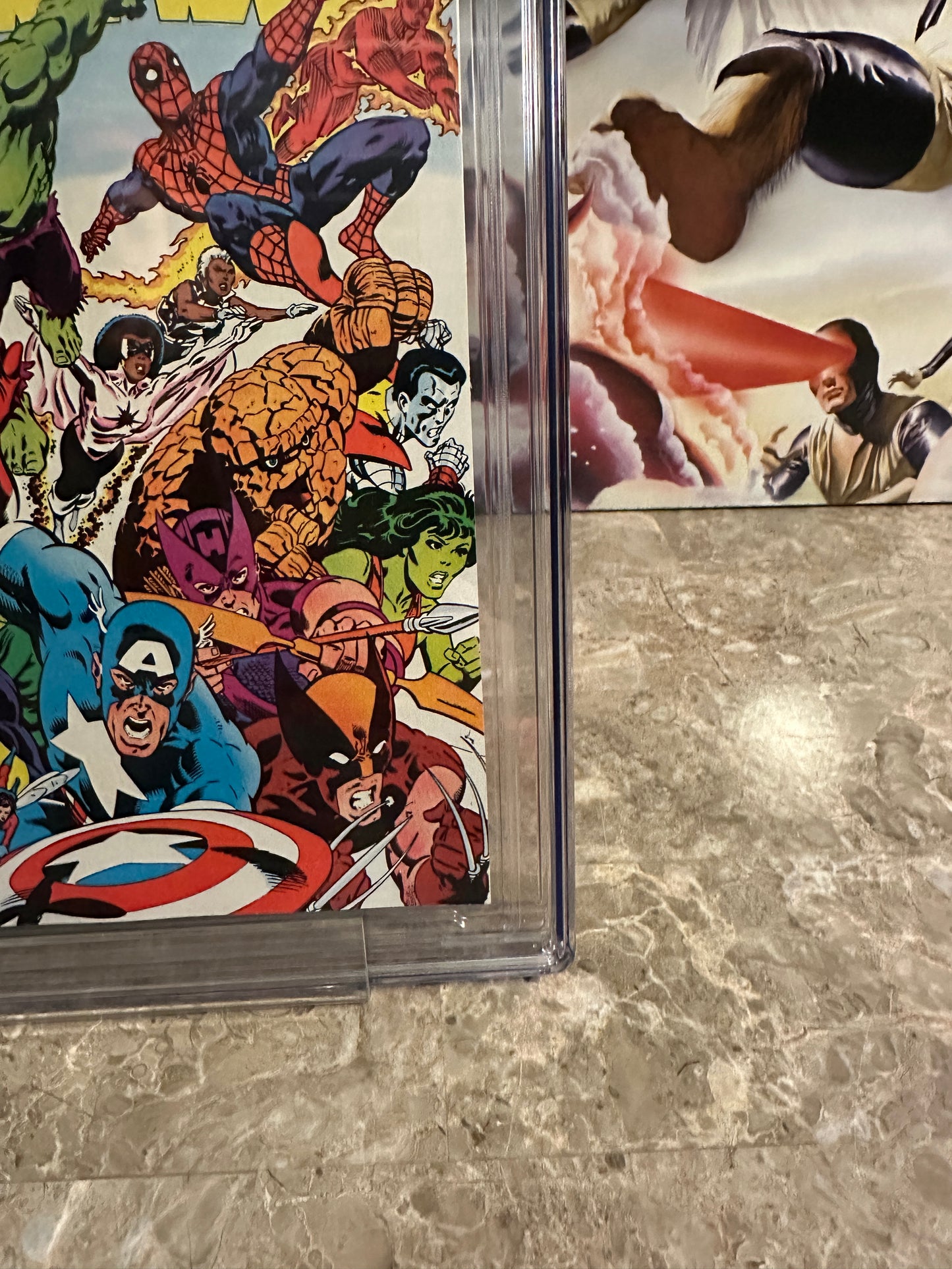 Marvel Super-Heroes: Secret Wars #1 CGC 9.6 WP (1984) - New Case