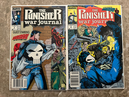Punisher War Journal #1-14 High Grade Newsstand Starter Set (1988 Marvel)