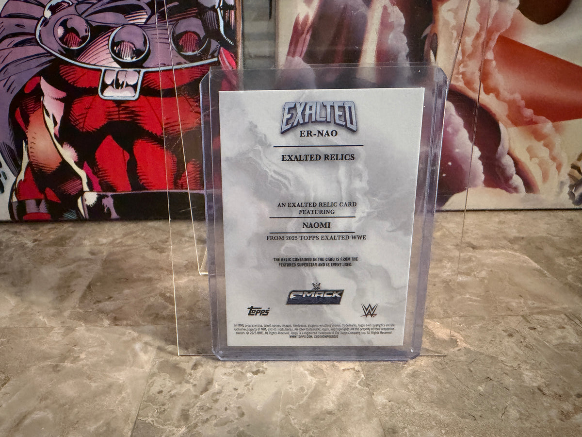 Naomi 2026 Topps Exalted WWE Exalted Relics /50 #ER-NAO