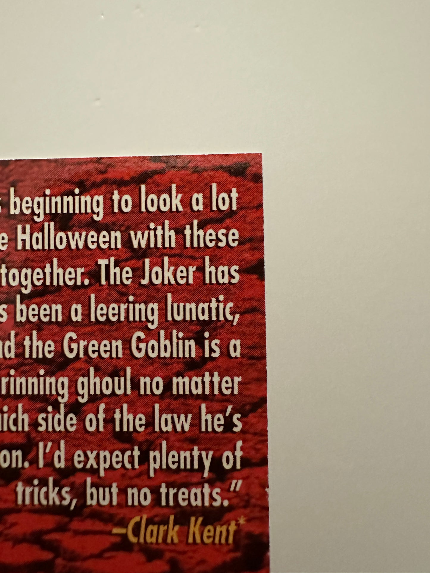 Green Goblin/Joker #95 (1995 Fleer DC vs. Marvel) - Higher grade