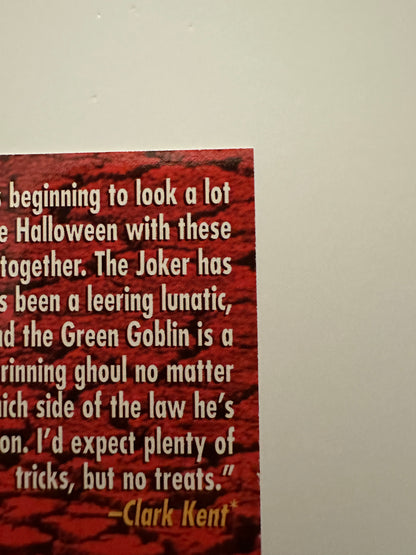 Green Goblin/Joker #95 (1995 Fleer DC vs. Marvel) - Higher grade