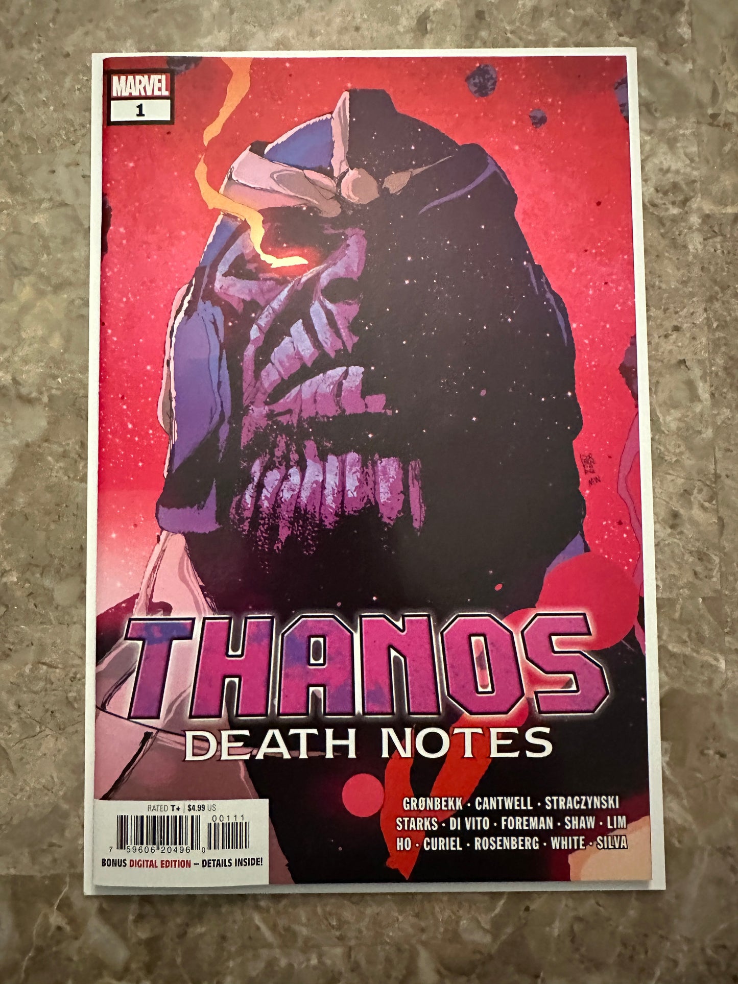 Thanos Death Notes #1 NM 9.4-9.8 (2023 Marvel)