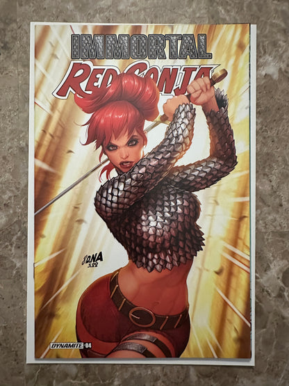 Immortal Red Sonja #2-6,8 Partial Run High Grade (2020 Titan)
