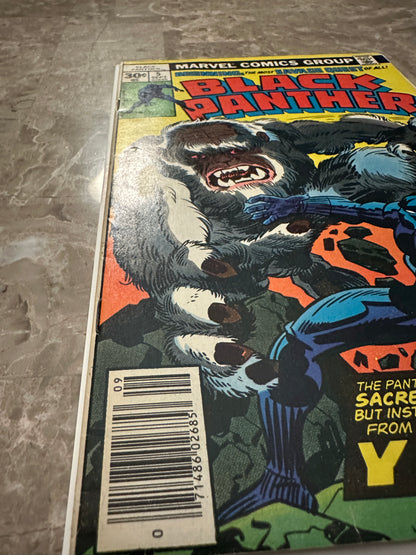 Black Panther #5 FN+ 6.5 (1977 Marvel Comics) - Higher grade