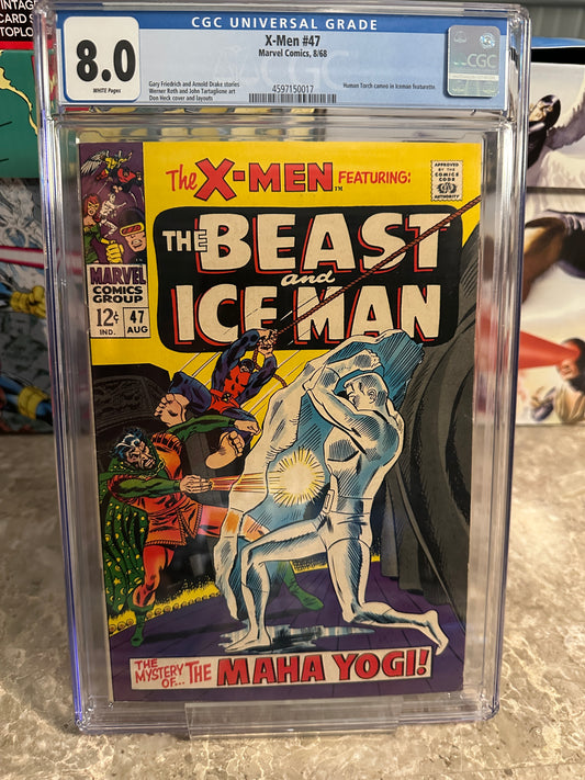 X-Men #47 CGC 8.0 (Marvel 1968)
