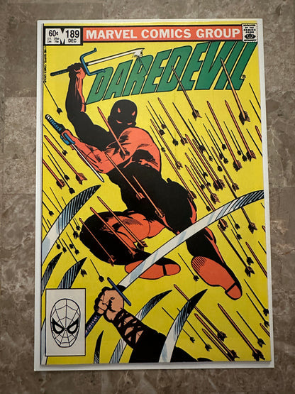 Daredevil #189 NM+ 9.6-9.8 (1982 Marvel Comics)